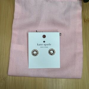 Kate Spade Rose Gold Spade Stud Earrings